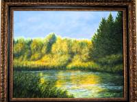 Suvi astub sügisele vastu 50x60 (akrüül)