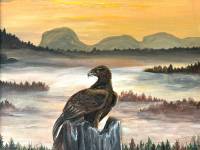 Kotkas, kes vaba on veel...50x70(akrüül)(kingitus)